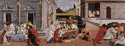Sandro Botticelli Nobilo St. Maas three miracles Spain oil painting artist